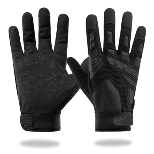 Proberos Tactical Gloves Outdoor Working Gloves Breathable Gloves Touch Screen Finger Riding Gloves Anti-impact Protection Gloves Anti-slip Palm Design Gloves All Season Use, XL Proberos Tactical Gloves Outdoor Working Gloves Breathable Gloves Touch Screen Finger Riding Gloves Anti-impact Protection Gloves Anti-slip Palm Design Gloves All Season Use, XL